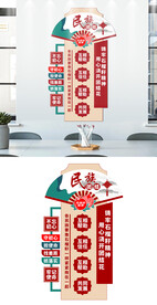 民族团结文化墙设计