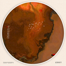 复古大理石纹理