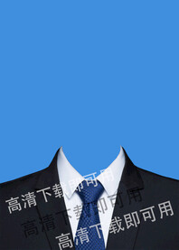 男士证件照西装图片