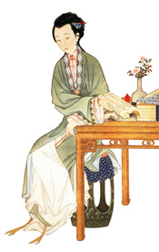 雍正妃行乐图 壹