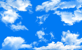 蓝天白云