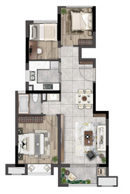 户型图 家配图 洋房图图片