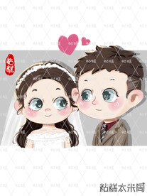 婚礼情侣头像