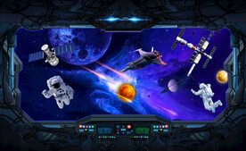 空间站科技宇航员