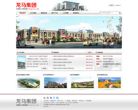 龙马集团网站设计稿