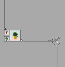高清分层透明底推拉门打印图