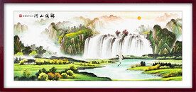 国画山水锦绣山河
