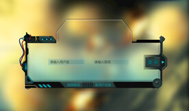 透明机械登录框