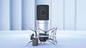 话筒麦克风电脑电容式录音麦克风