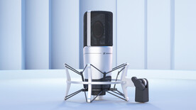 话筒麦克风电脑电容式录音麦克风