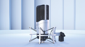 话筒麦克风电脑电容式录音麦克风