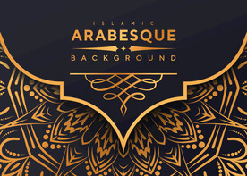 ai矢量古典金色曼陀罗高端商务