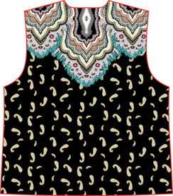 大牌 方巾 数码印花