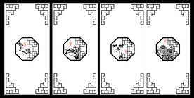 高清分层透明推拉门打印图