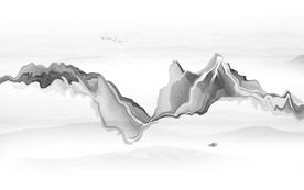 水墨山水画