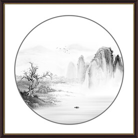 新中式水墨画