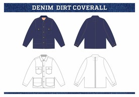 工装牛仔夹克 经典款 牛仔服饰