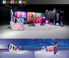 现代潮流服饰展区