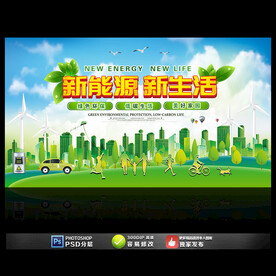 新能源海报