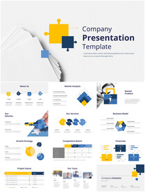 公司介绍工作汇报动态ppt模板