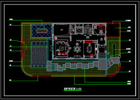 别墅景观平面图