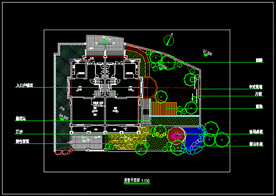别墅景观平面图
