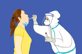 医生核酸检测防护服护目镜