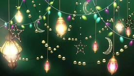 灯光节日庆祝视频