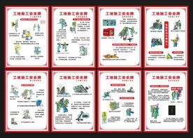 建筑施工安全图