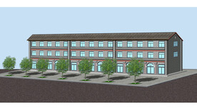 建筑外立面 模型 设计