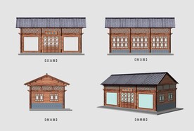 防腐木 商铺 设计