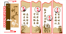 一训三风  学校文化建设