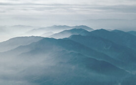 轻奢装饰画 新中式水墨山水画