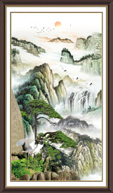 玄关山水画