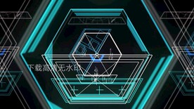 抽象线条动感灯光舞台背景视频