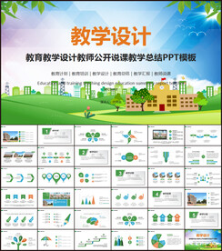 信息化教学设计PPT模板