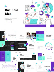 公司介绍工作汇报动态ppt模板