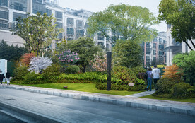 小区节点绿化景观