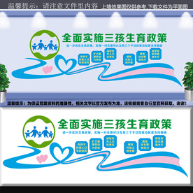  三孩展板