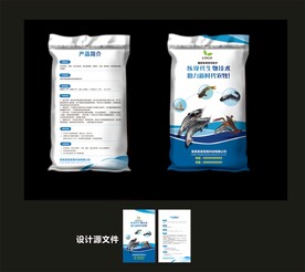 化肥包装效果图和平面图