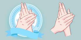 呵护清洁手图标