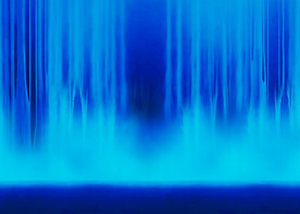 抽象流水瀑布背景墙