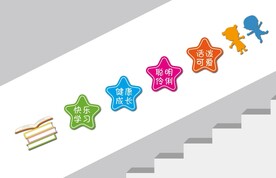 幼儿园楼梯文化