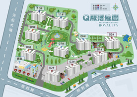 Q版地图落位图区位图