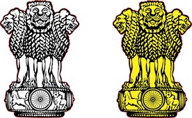 阿育王狮子像线稿