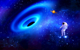 太空星空黑洞宇航员