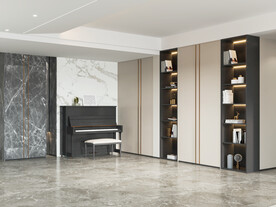 客餐厅场景3D空景