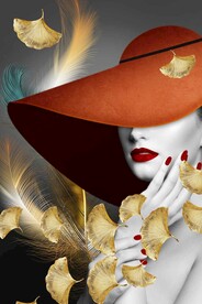 会所美女装饰画