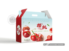 红樱桃包装 平面图