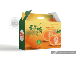 橘子包装 平面图